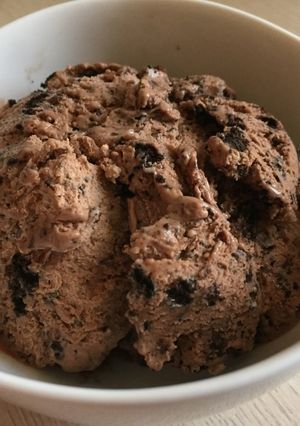 ☆簡単絶品 クッキー＆チョコアイス☆-レシピのメイン写真