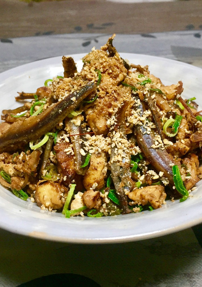 煮干しと生姜の炒り豆腐-レシピのメイン写真