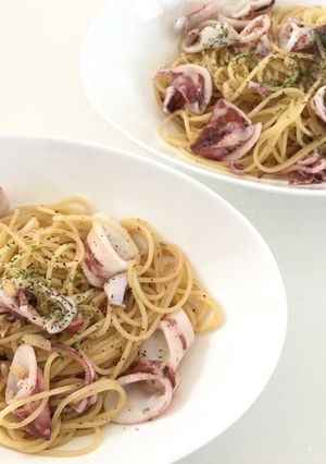 簡単アオリイカのパスタ-レシピのメイン写真