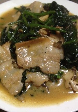 【減塩】マヨしょうゆ炒め-レシピのメイン写真