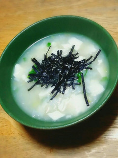 夜食に!生姜であったかヘルシー雑炊-レシピのメイン写真
