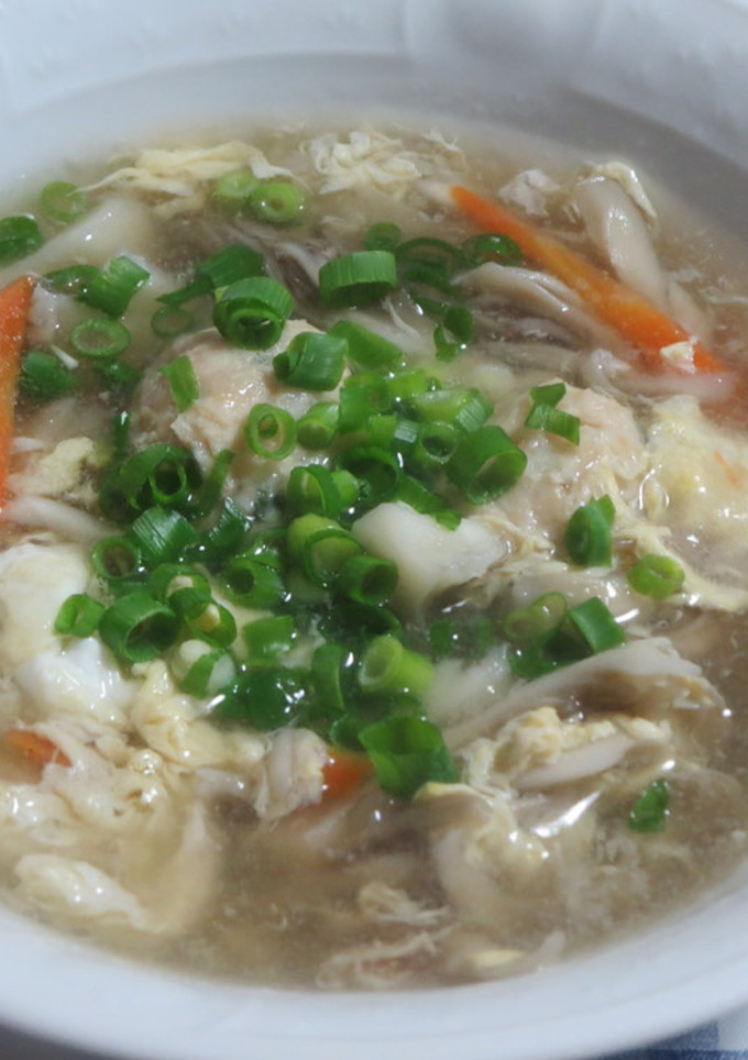 舞茸の中華スープ-レシピのメイン写真