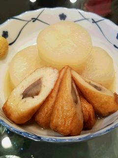 大根とごぼう天の煮物-レシピのメイン写真