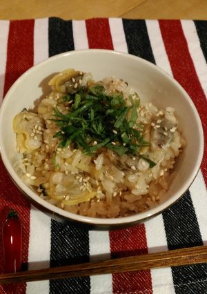 ☆土鍋であさりご飯☆-レシピのメイン写真