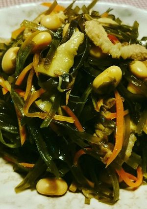 母の思い出の味！昆布イリチー！-レシピのメイン写真