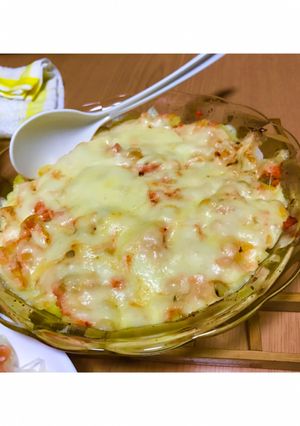 もち明太チーズグラタン-レシピのメイン写真