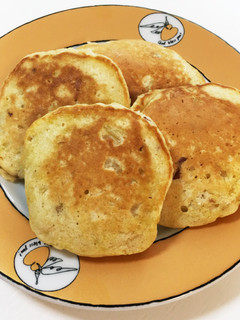 卵不使用!簡単りんごのホットケーキ♡-レシピのメイン写真