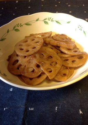 レンコンのきんぴら花椒風味-レシピのメイン写真