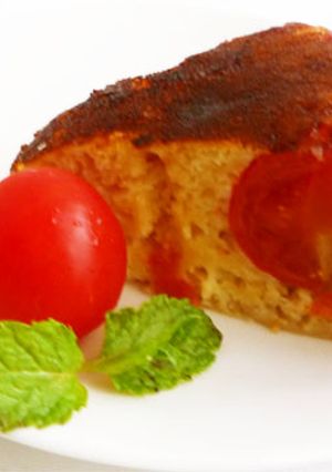 炊飯器で　HMと豆乳とトマトのケーキ-レシピのメイン写真