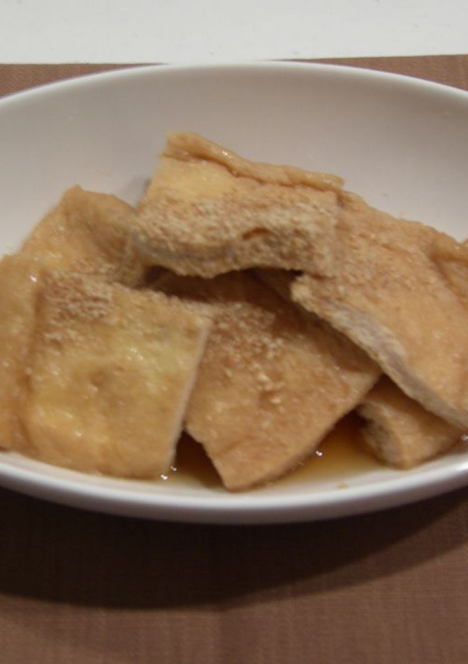 油揚げだけ、ほっとする煮物-レシピのメイン写真