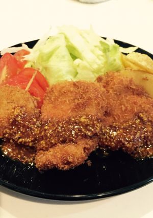 ひと口ヒレカツと玉ねぎフライ-レシピのメイン写真