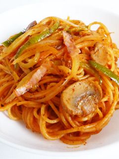 ナポリタンスパゲッティ-レシピのメイン写真