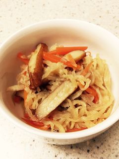 簡単和食☆切り干し大根の煮物-レシピのメイン写真