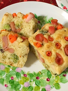 HMと豆腐のケークサレ♪合格祝編-レシピのメイン写真