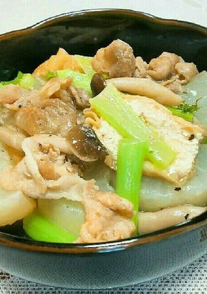 豚肉と大根の炊き合わせ-レシピのメイン写真