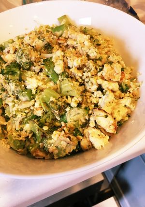 糖質制限のご飯代わり♡ブロッコリー入り!-レシピのメイン写真