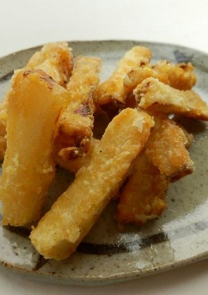 三浦の大根で作るフライド大根-レシピのメイン写真