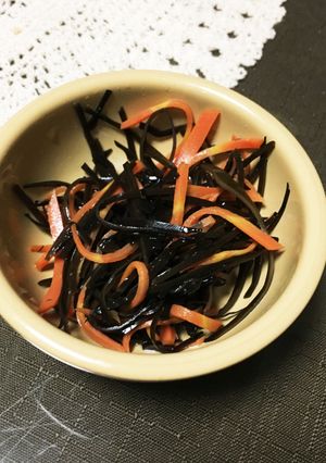 あらめのりんごジュース煮-レシピのメイン写真
