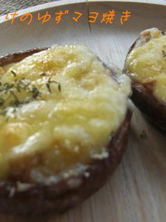 おつまみに最高!しいたけのゆずマヨ焼き-レシピのメイン写真