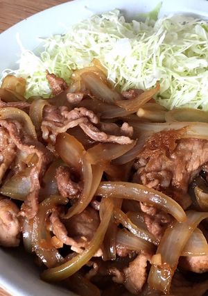 かんたん！ポン酢でつくる豚の生姜焼き-レシピのメイン写真