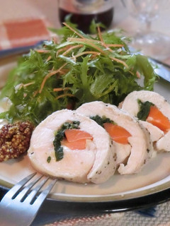 ヘルシーロールチキン-レシピのメイン写真
