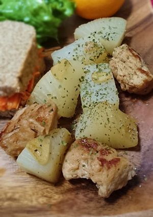 大根と大豆ミートの煮込み-レシピのメイン写真