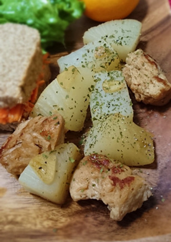 大根と大豆ミートの煮込み-レシピのメイン写真