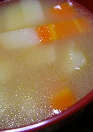 【男の料理】味噌バタースープ-レシピのメイン写真