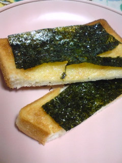 はちみつ&海苔トースト!-レシピのメイン写真