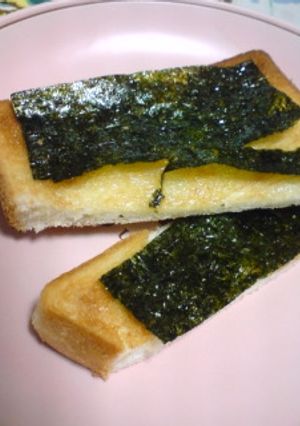 はちみつ＆海苔トースト！-レシピのメイン写真