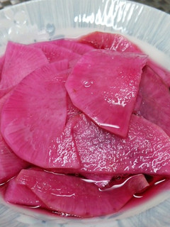紫大根の甘酢漬-レシピのメイン写真