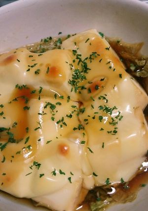 とろっと豆腐の甘辛チーズグラタン-レシピのメイン写真
