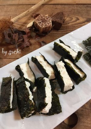 速攻おつまみ！海苔巻きクリームチーズ♪-レシピのメイン写真