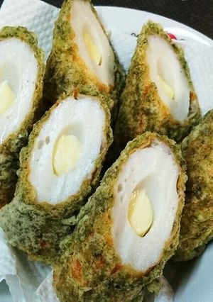 チーチク(チーズ＆ちくわ)の磯辺揚げ-レシピのメイン写真