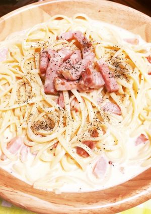 カルボナーラ-レシピのメイン写真