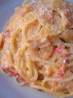 パスタ★トマトのカルボナーラ-レシピのメイン写真