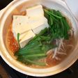 豆腐、ニラ、もやしのかんたん小鍋