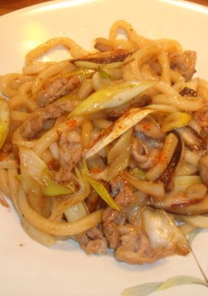 腹減った！の声からすぐできる焼きうどん☆-レシピのメイン写真