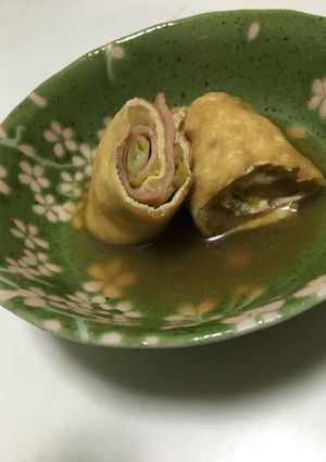 味がしみうま❤️白菜の油あげロール-レシピのメイン写真