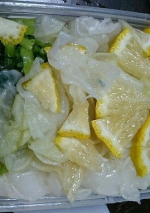 大根とジャバラ(柑橘)の漬け物-レシピのメイン写真