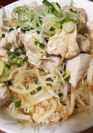 さっぱり鶏肉丼-レシピのメイン写真