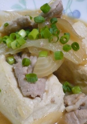 我が家♪定番！美味しい～肉豆腐♥♡-レシピのメイン写真