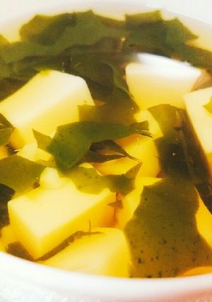 玉子豆腐ですまし汁-レシピのメイン写真