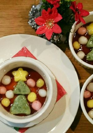 きらきらクリスマスみたらし団子-レシピのメイン写真