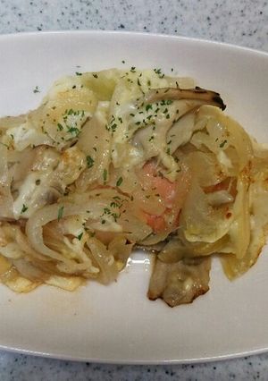 塩鮭でお手軽ホイル焼き-レシピのメイン写真