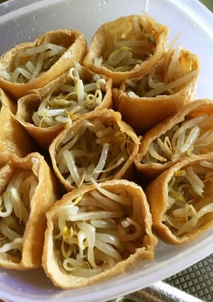 何個でも食べられるモヤシおいなりさん-レシピのメイン写真