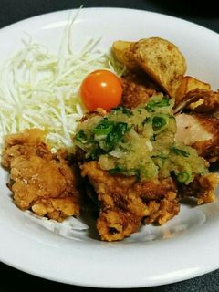 カリっと鶏唐揚げ~おろしぽん酢乗せ~-レシピのメイン写真
