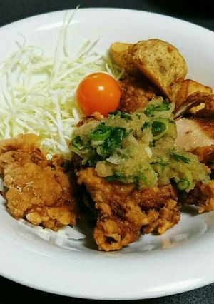 カリっと鶏唐揚げ～おろしぽん酢乗せ～-レシピのメイン写真