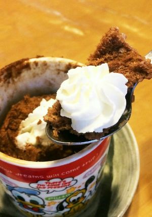 もふもふのチョコケーキ(*・н・)o彡°-レシピのメイン写真
