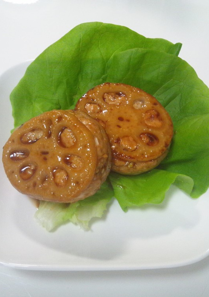 れんこんのはさみ焼き☆つくね風-レシピのメイン写真